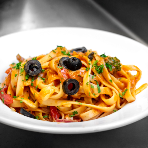 テキストテキストの○○○風パスタ