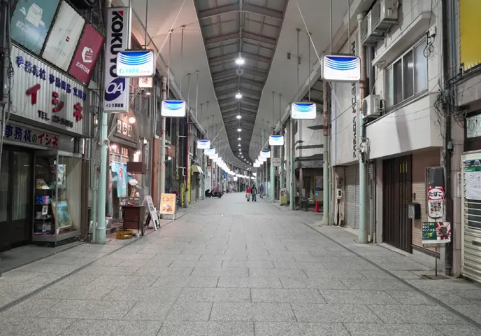 写真：本通商店街